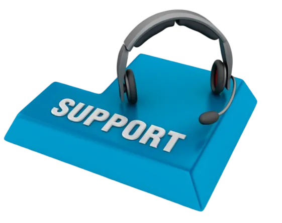 Support Web button