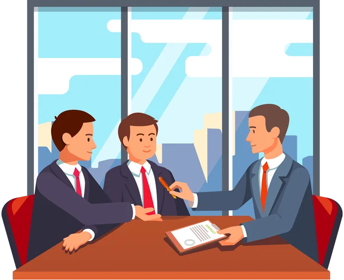 Business People Setting Icon