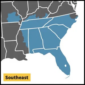 Southeast